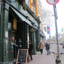 My favorite Dublin bookshop/cafe is still here, though much smaller than it was when I was a student: the Winding Stair.
